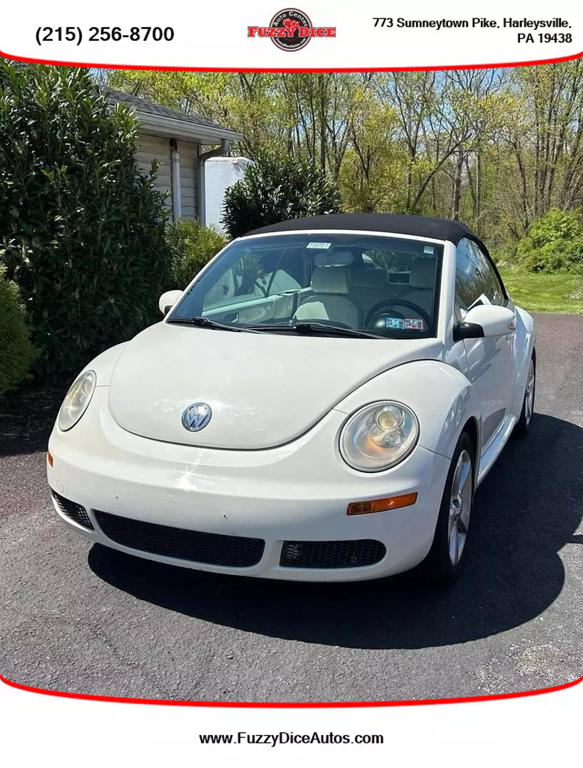 2007 Volkswagen Beetle Triple White Convertible