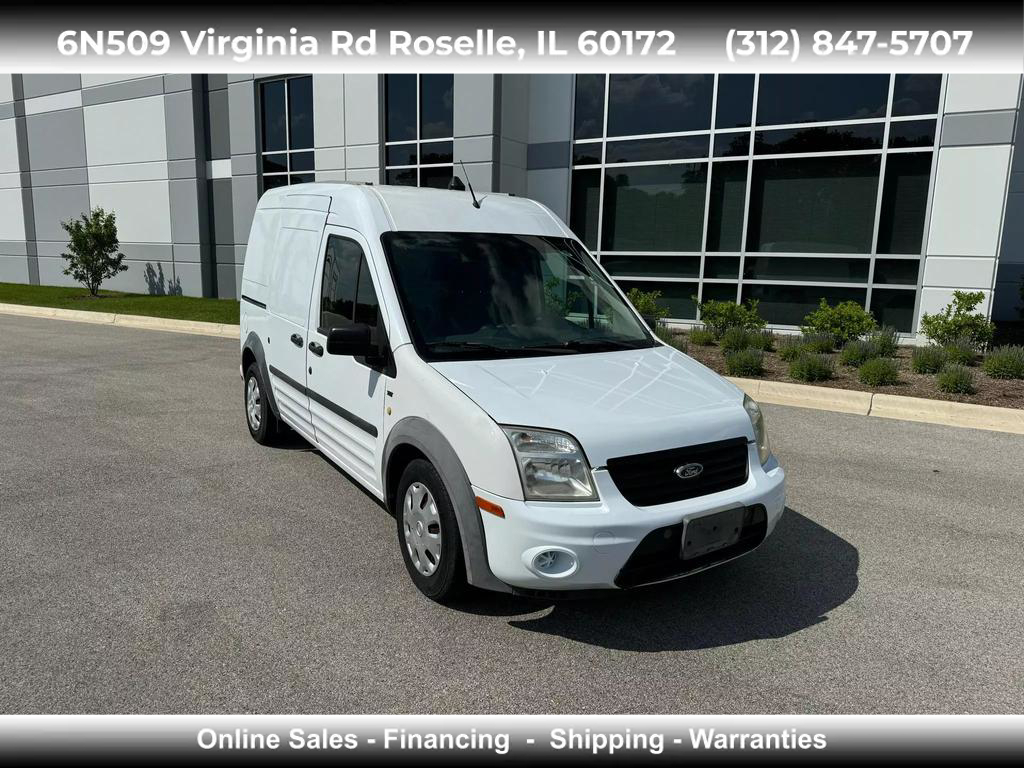 2013 Ford Transit Connect Cargo XLT FWD with Side and Rear Glass