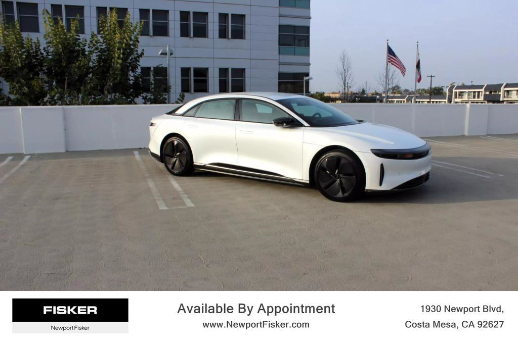 Used 2025 Lucid Air Pure with VIN 50EA1PGA0SA007578 for sale in Costa Mesa, CA