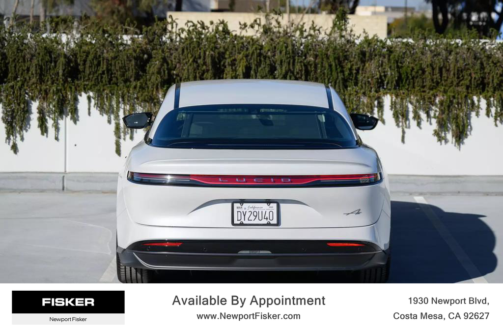 Used 2025 Lucid Air Pure with VIN 50EA1PGA0SA007578 for sale in Costa Mesa, CA