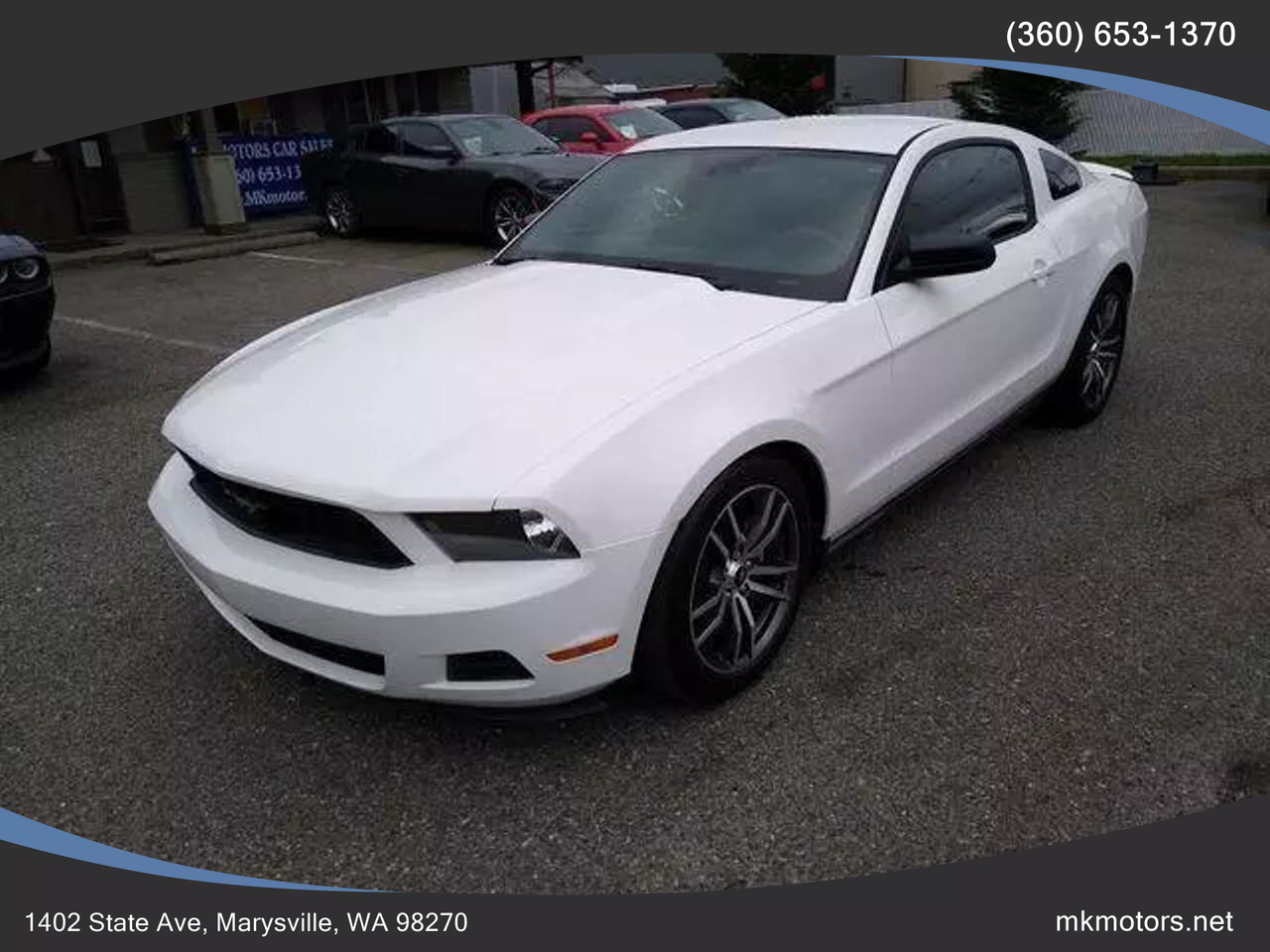 2012 Ford Mustang Coupe Premium Coupe 2D