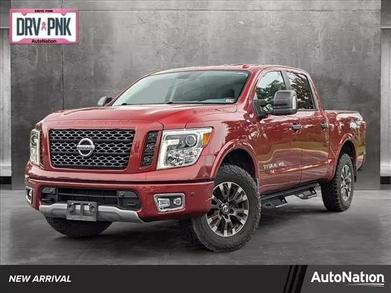 Used Nissan Titan in Cayenne Red For Sale: Check Photos, Prices And ...