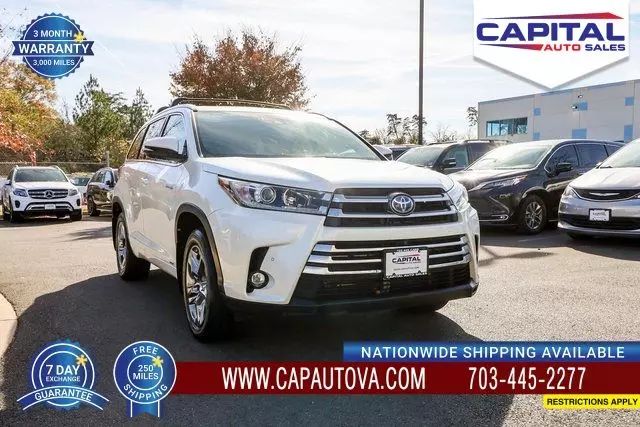 2019 Toyota Highlander Hybrid Limited Platinum