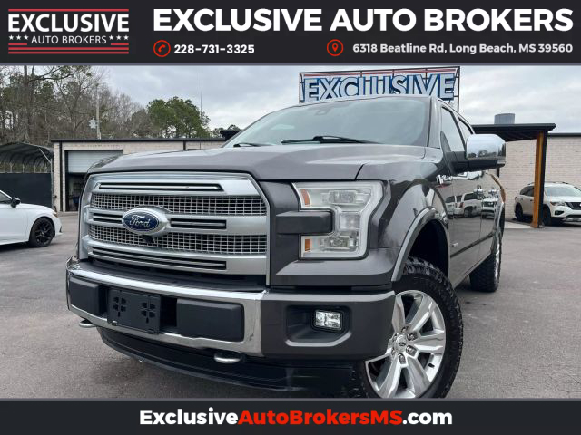 2015 Ford F150 SuperCrew Cab Platinum Pickup 4D 5 1/2 ft 