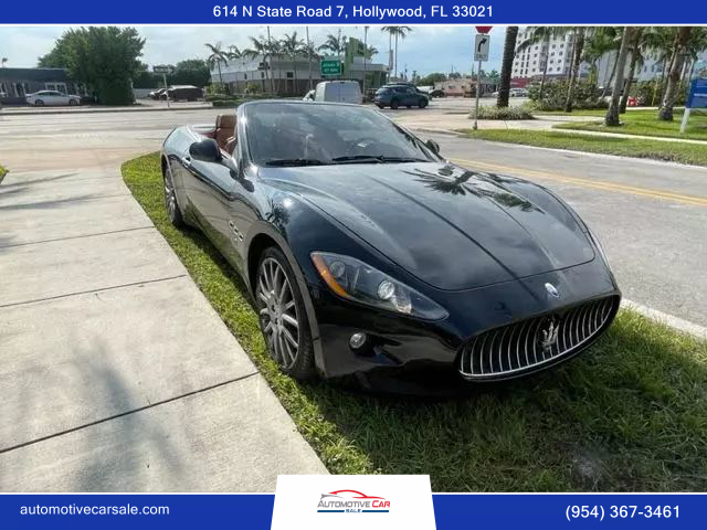 2012 Maserati Granturismo Convertible - $53,990