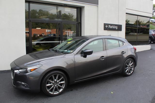 Used 2018 Mazda Mazda3 Grand Touring with VIN 3MZBN1M31JM266353 for sale in Bethel Park, PA