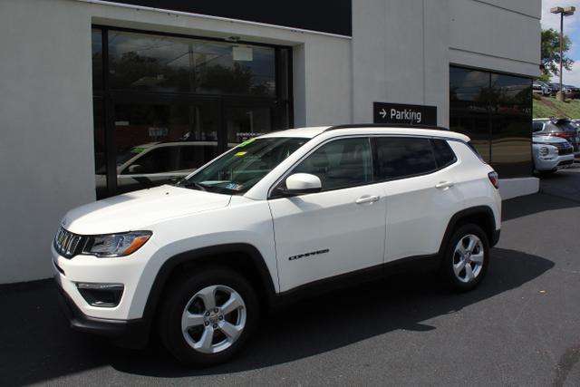 Used 2018 Jeep Compass Latitude with VIN 3C4NJDBB7JT492863 for sale in Bethel Park, PA