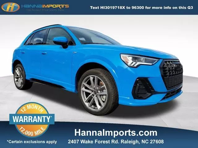 2022 Audi Q3 quattro S line Prem Plus 45 TFSI