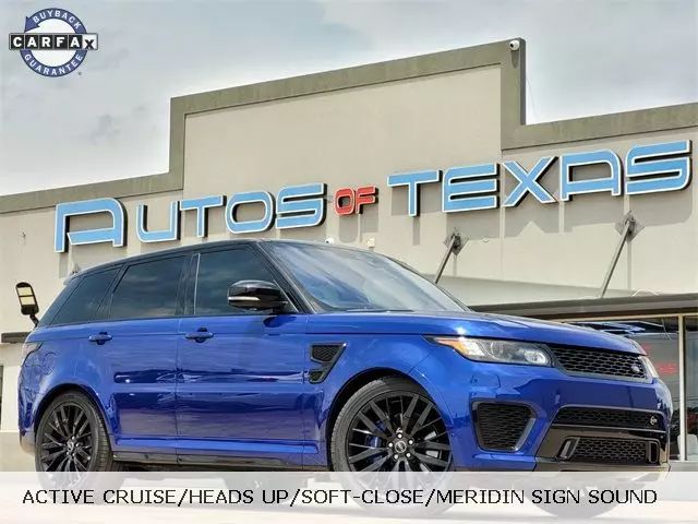 2017 Land Rover Range Rover Sport SVR