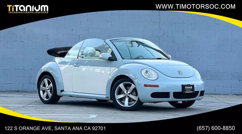 2010 Volkswagen New Beetle Convertible Final Edition