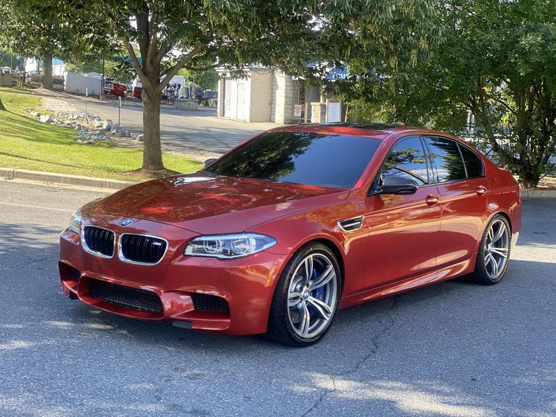 Used Bmw M5 Sedan In Sakhir Orange Metallic For Sale: Check Photos, Prices  And Dealers Near Me | Carbuzz