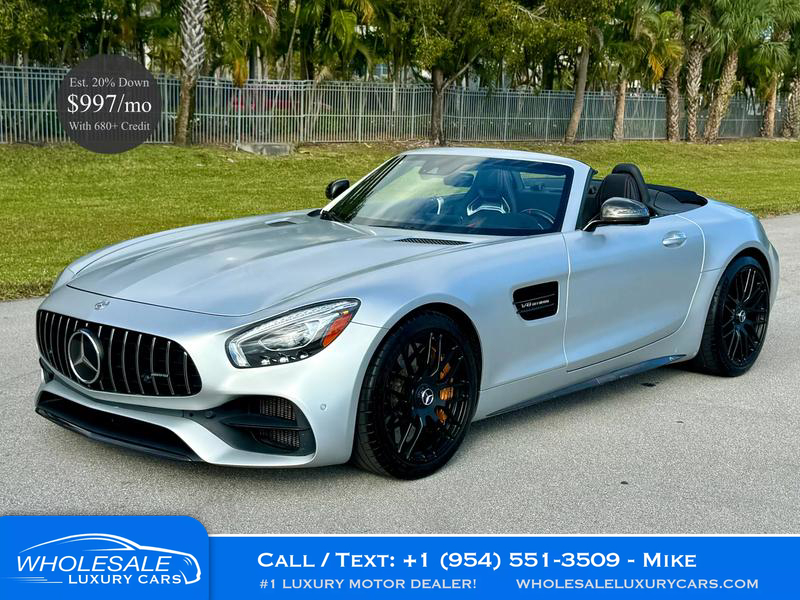 Used Mercedes-Benz AMG GT Roadster in AMG Solarbeam Yellow For Sale ...