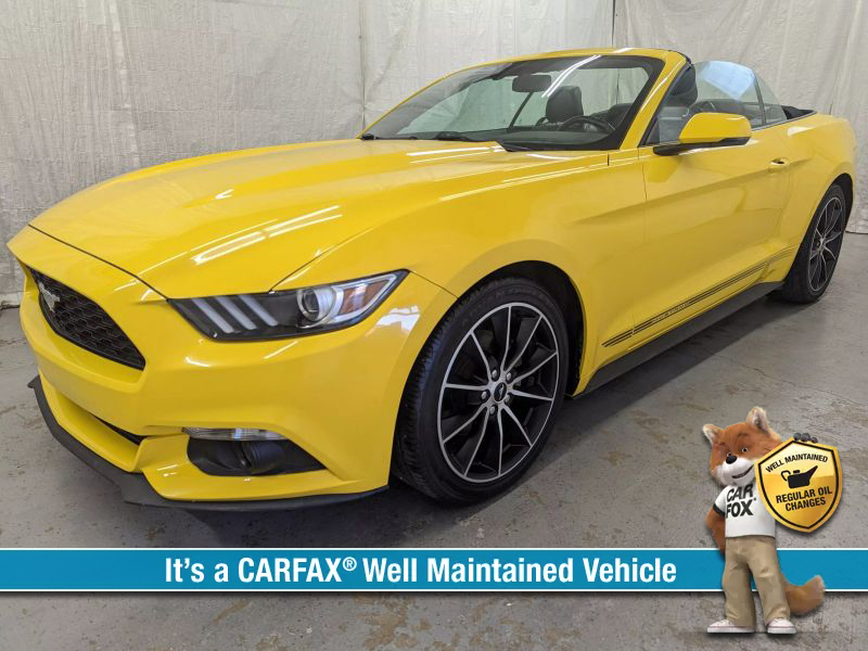 2016 Ford Mustang EcoBoost Premium Convertible