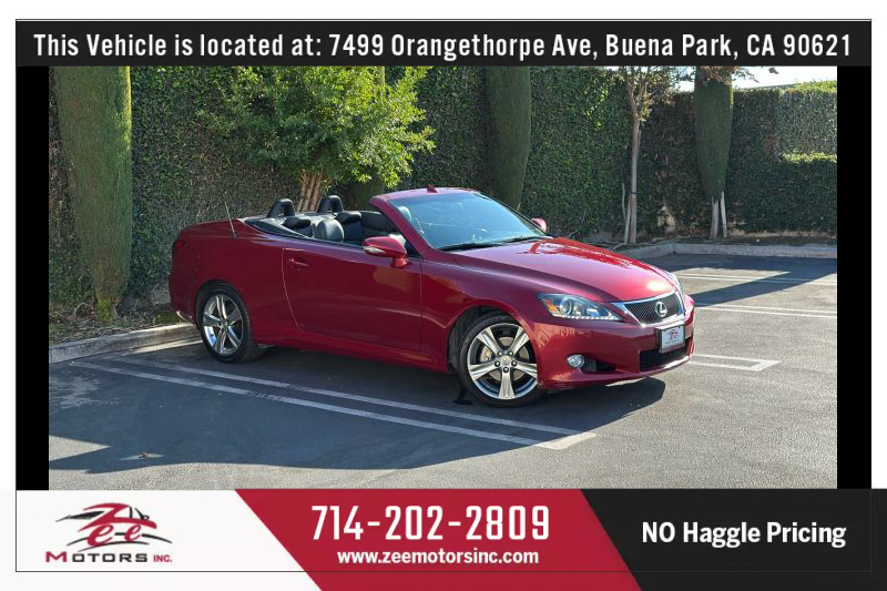 2012 Lexus IS 250C Base
