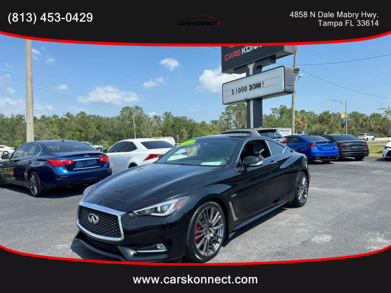 2017 Infiniti Q60 Red Sport 400
