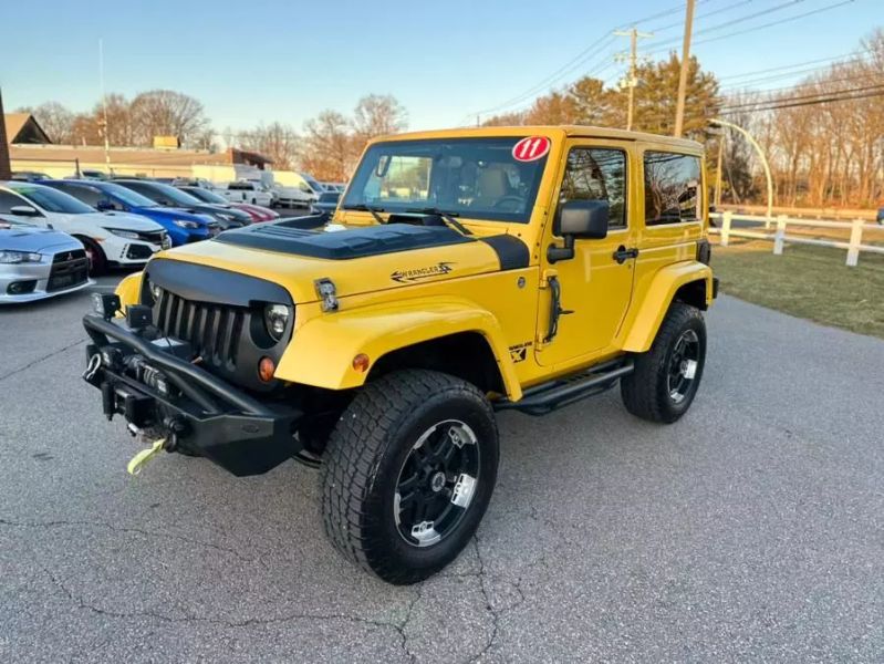 Used yellow jeep wrangler for sale hot sale near me