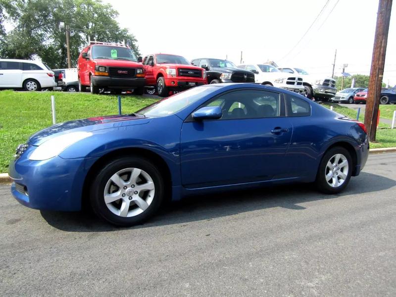 2009 nissan altima coupe blue