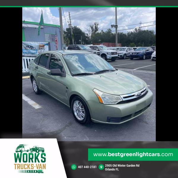 2008 Ford Focus Sedan SE Sedan 4D