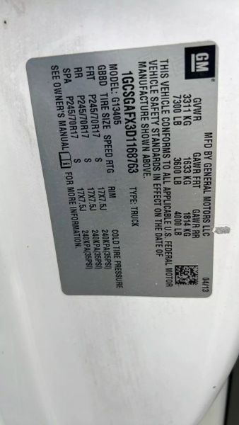 2013 CHEVROLET Express Van - $11,900