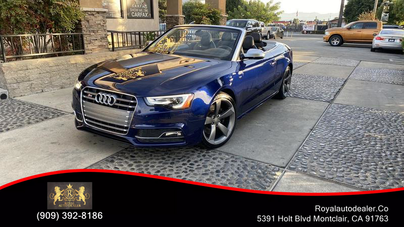 Used Audi S5 Convertible Blue For Sale Near Me: Check Photos And Prices