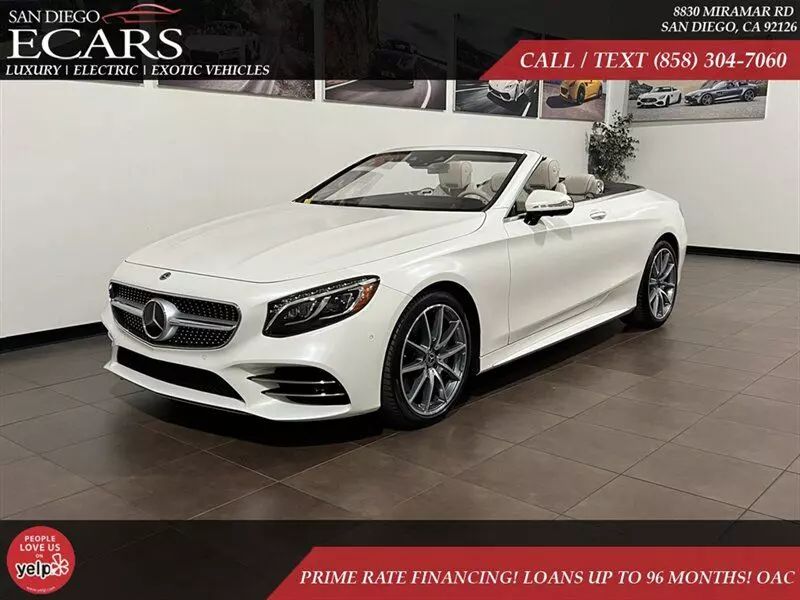 Used 2018 Mercedes-Benz S-Class Coupe S 560 Cabriolet for Sale in