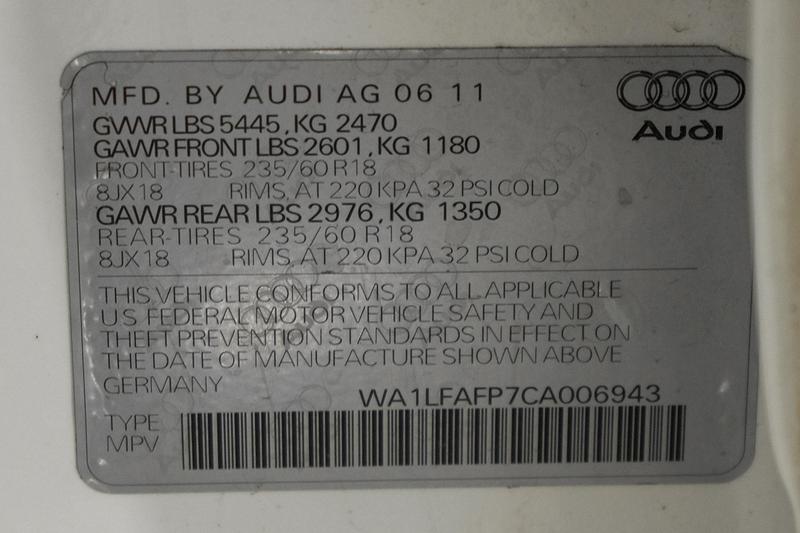 2012 Audi Q5 2.0T Quattro Premium Sport Utility 4D 55