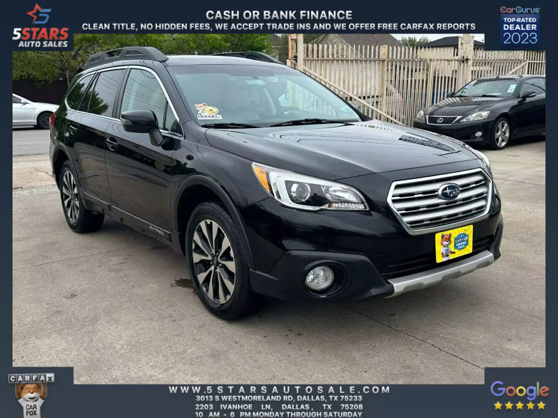 2015 Subaru Outback 2.5i Limited