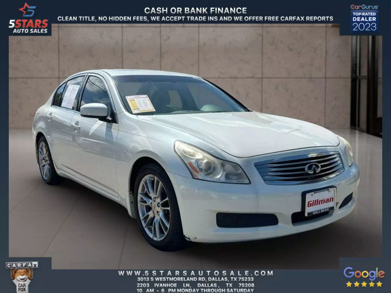 2008 Infiniti G35 Journey