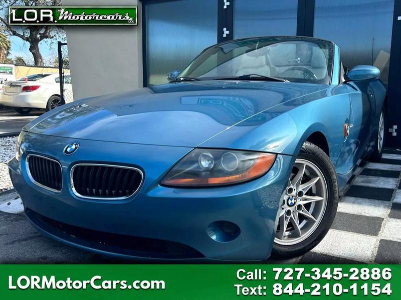 Used BMW Z4 Roadster With a 2.5-liter engine for sale: best prices near you  in the USA