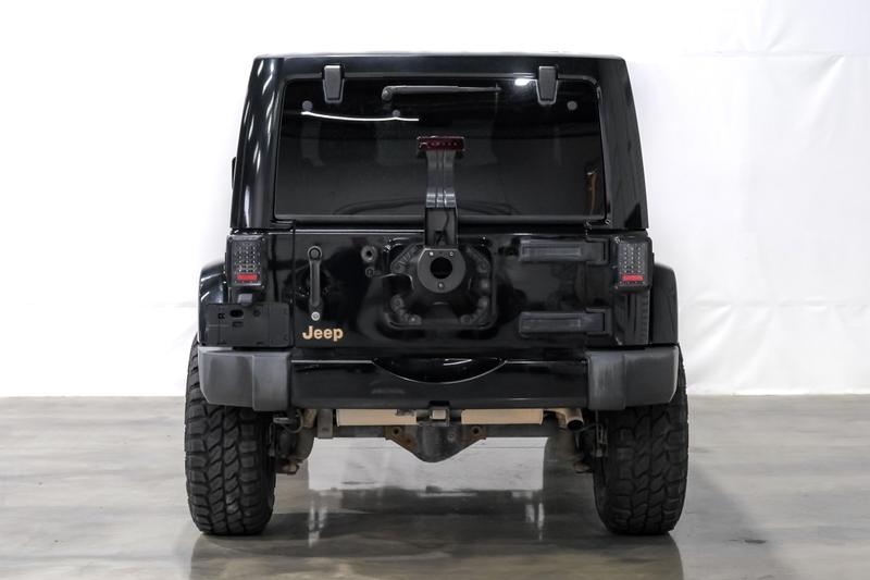 2014 Jeep Wrangler Unlimited Dragon Edition Sport Utility 4D 7