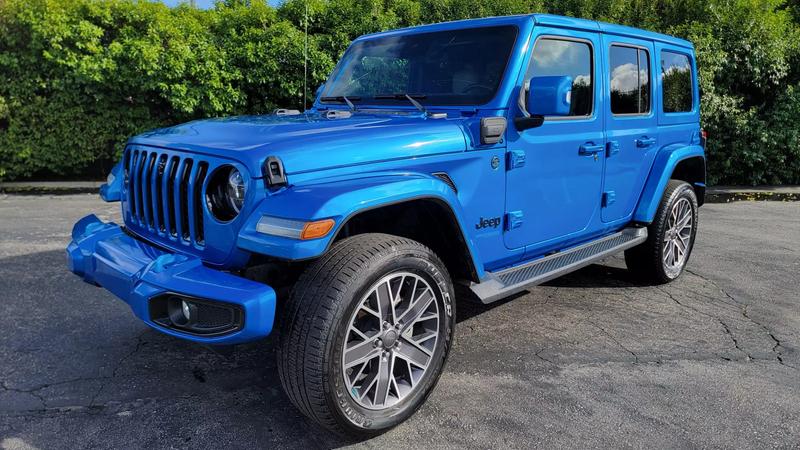 2022 Jeep Wrangler Unlimited High Altitude 4xe plug-in hybrid