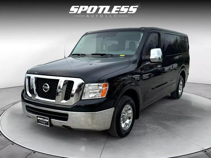 Black hot sale nissan nv