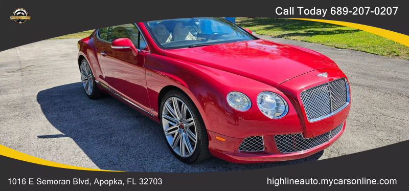 2013 Bentley Continental GT Speed