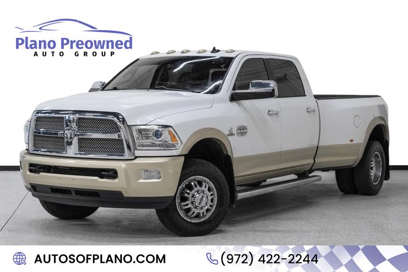 2015 Ram 3500 Crew Cab Laramie Longhorn Pickup 4D 8 ft 1