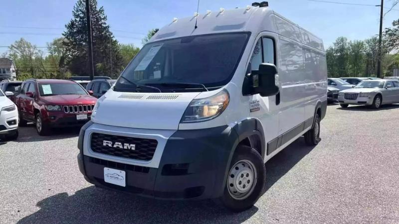 2019 Ram ProMaster Cargo Van 3500 High Roof Extended Van 3D 8