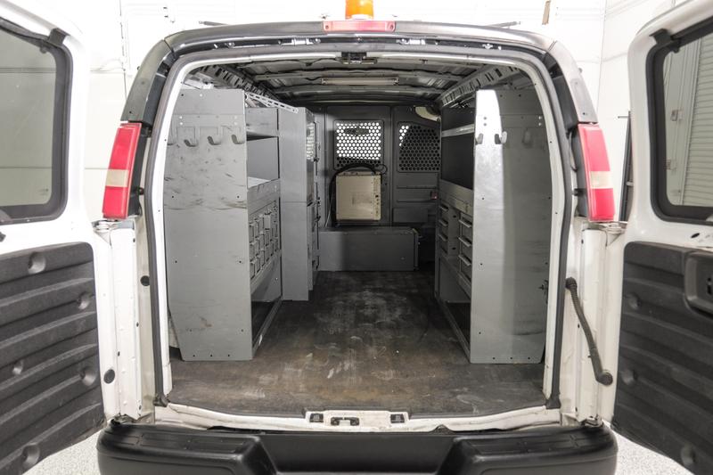 2010 Chevrolet G2500 Cargo  Van 3D 45