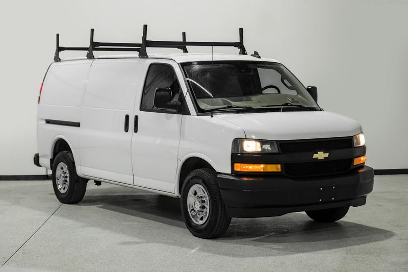 2020 Chevrolet Express 3500 Cargo Regular Van 3D 4