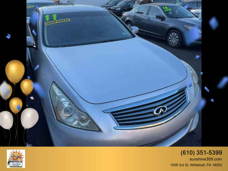 2011 Infiniti G37 Sedan x