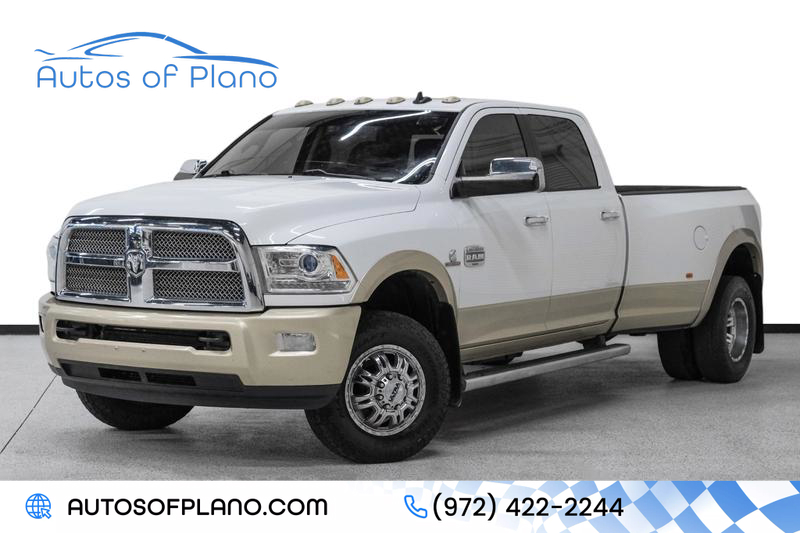 2015 Ram 3500 Crew Cab Laramie Longhorn Pickup 4D 8 ft 1