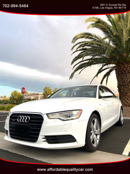 2012 Audi A6 3.0T quattro Premium Plus