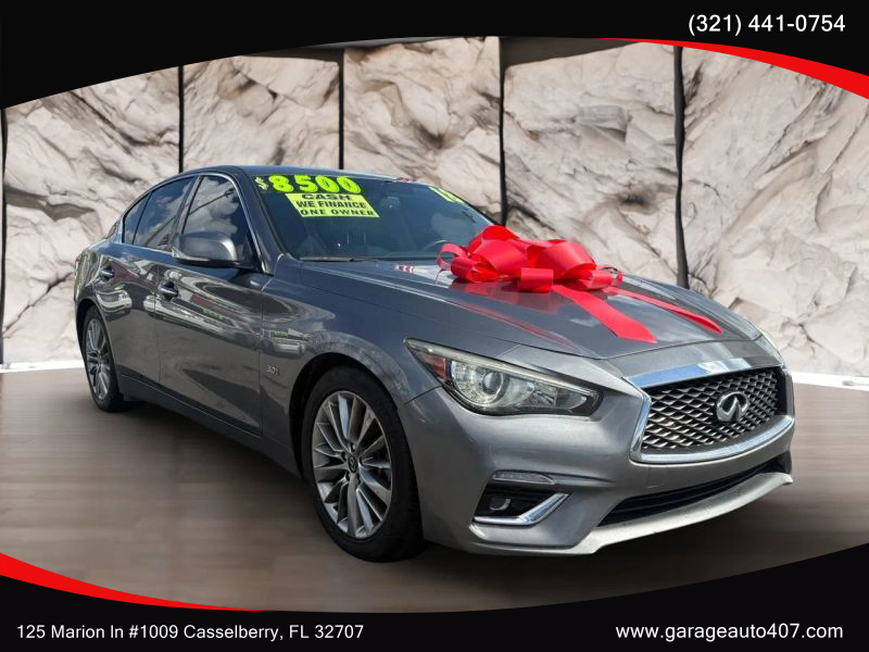 2018 Infiniti Q50 3.0T Luxe