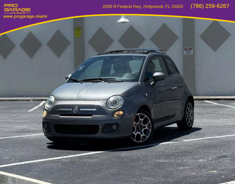 2012 Fiat 500 Sport
