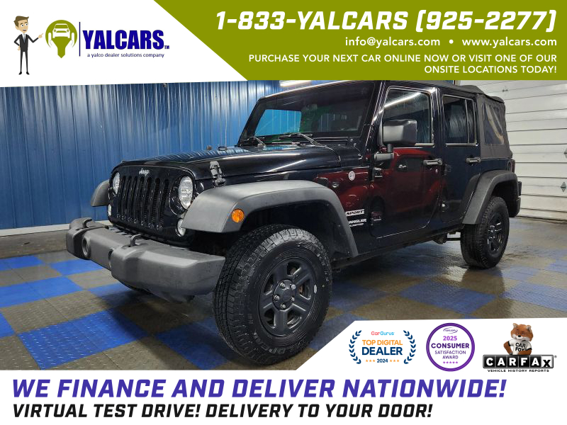 2016 Jeep Wrangler Unlimited Sport S