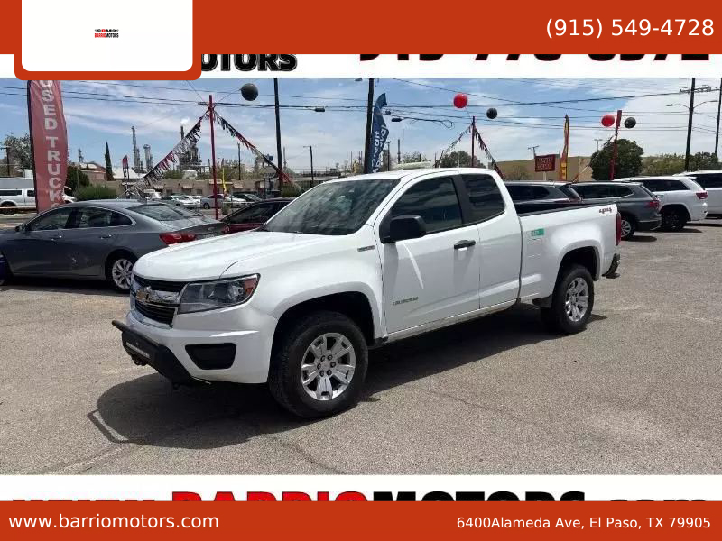2018 Chevrolet Colorado Work Truck