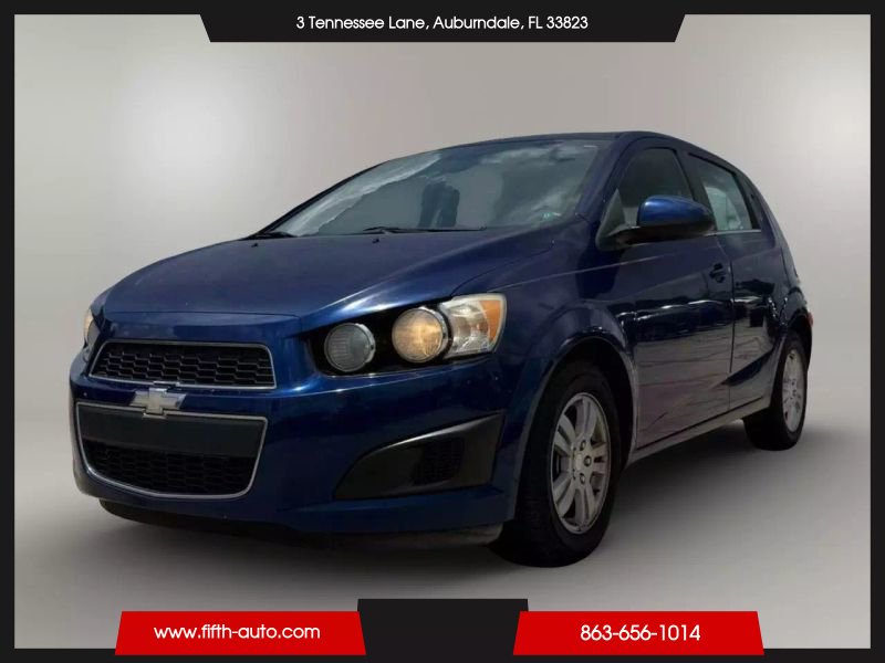 2013 Chevrolet Sonic LT Manual