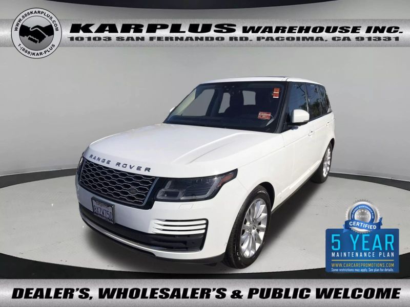2018 Land Rover Range Rover HSE