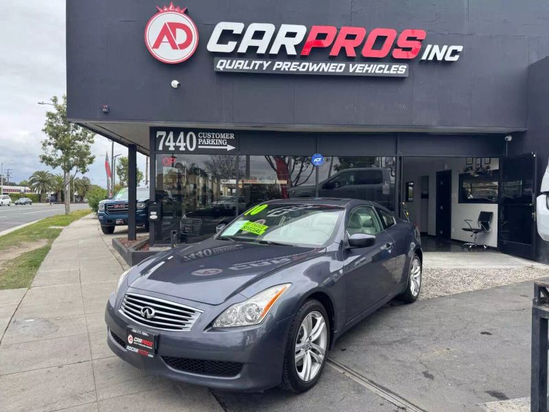 2010 Infiniti G37 Coupe x