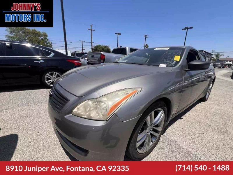 2009 Infiniti G37 Coupe Journey