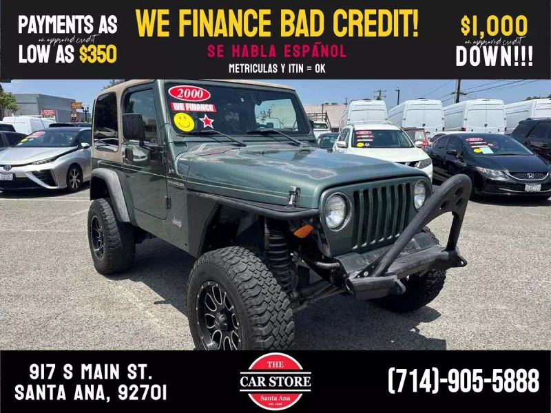 2000 Jeep Wrangler SE